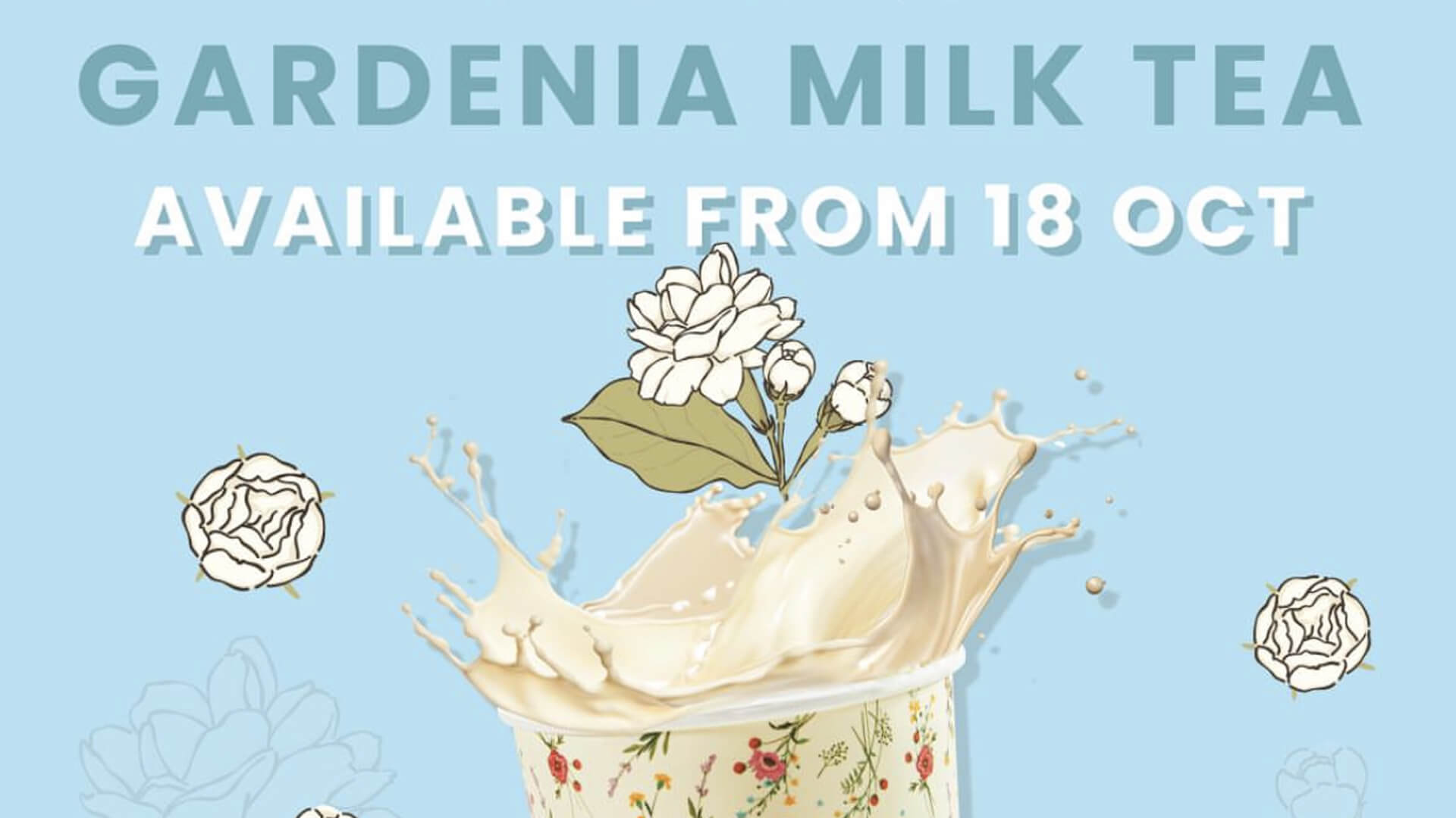 18 October 2024 — Gardenia Milk Tea