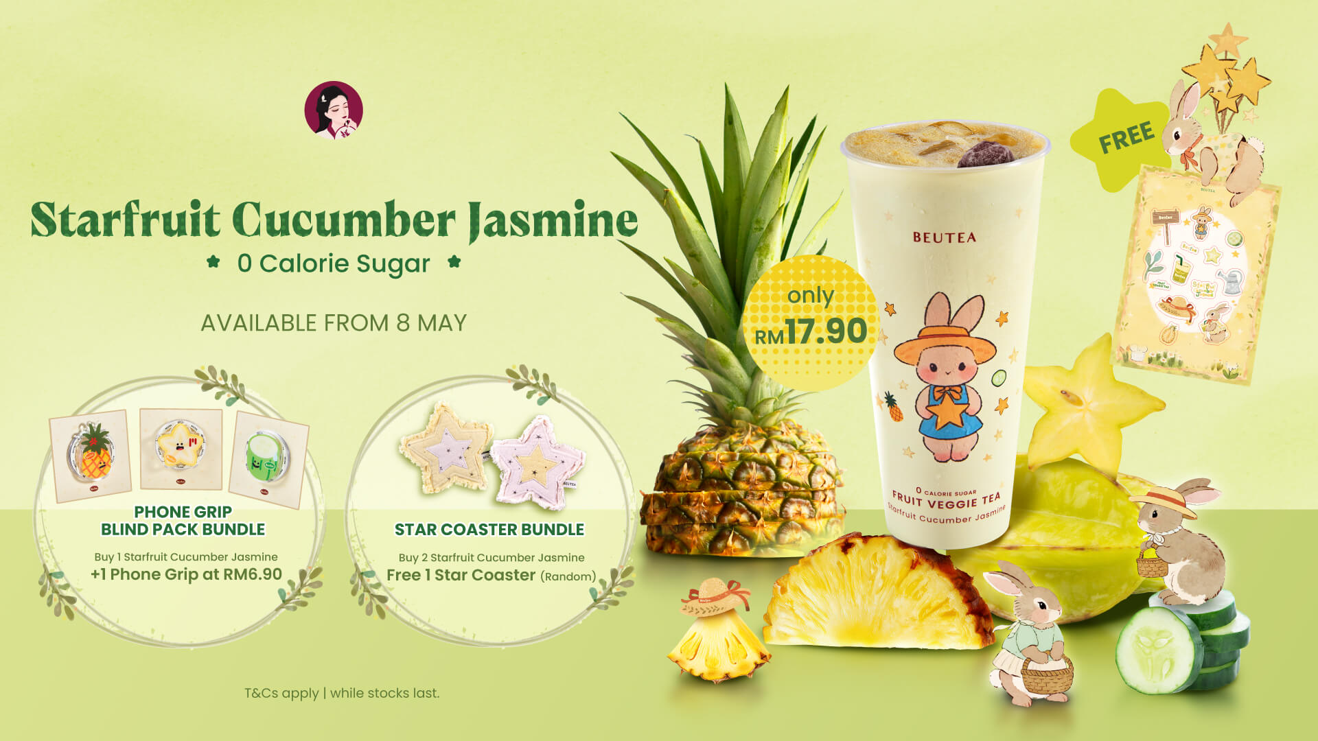 8 May 2026 — Starfruit Cucumber Jasmine